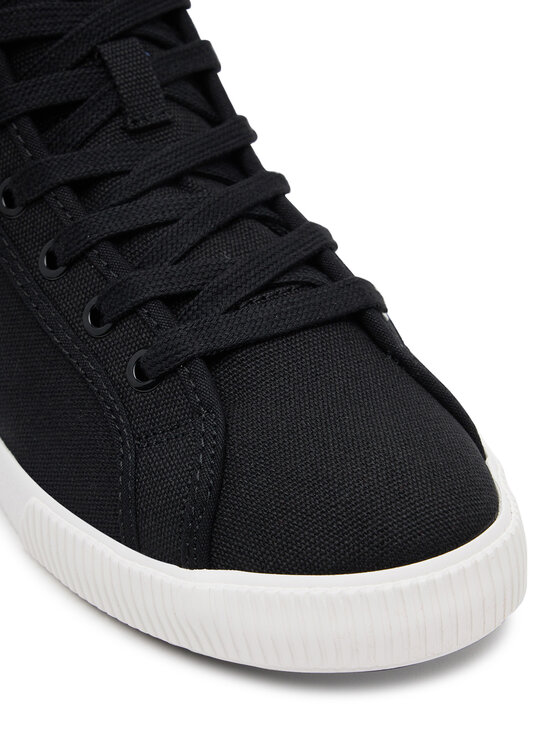 Calvin Klein Jeans Calvin Klein Jeans Tenisice Ess Vulc Mid Cv Mg Wn YW0YW01761 Crna