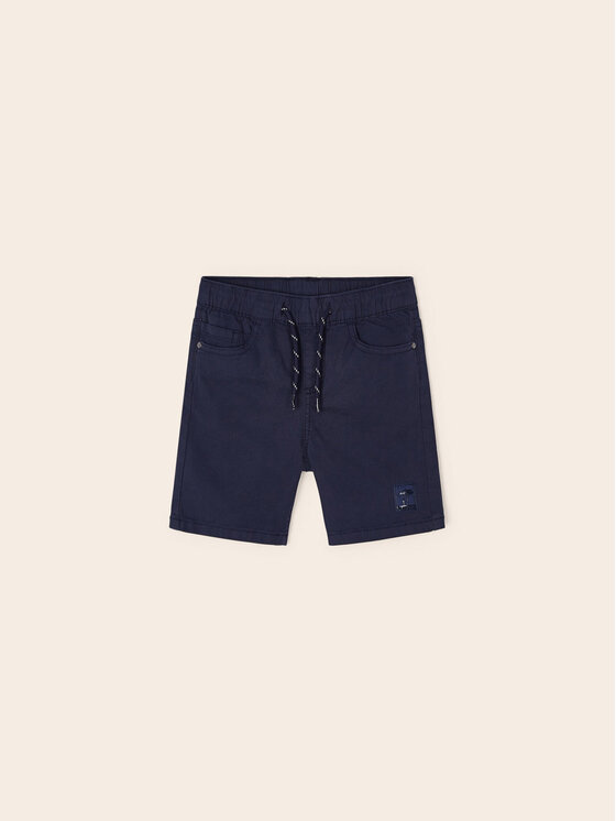 Mayoral Mayoral Шорти от плат 3224 Тъмносин Regular Fit