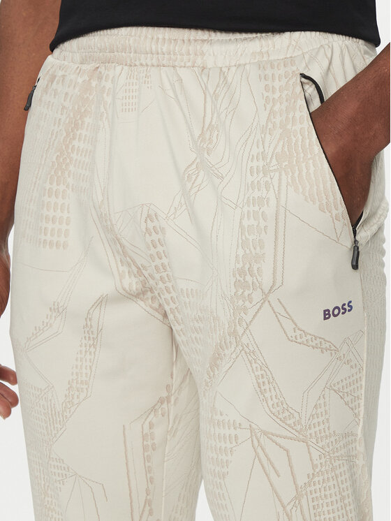 BOSS BOSS Spodnji del trenirke Hicon Desert Active 50537761 Bež Slim Fit