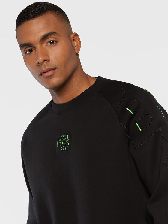 Felpa Sovered 50476435 Nero Comfort Fit