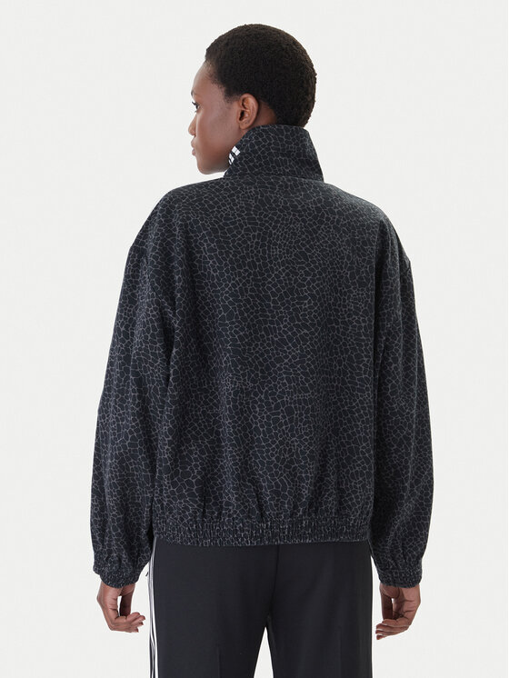 adidas adidas Džinsa jaka Firebird Aop KD8809 Pelēks Oversize