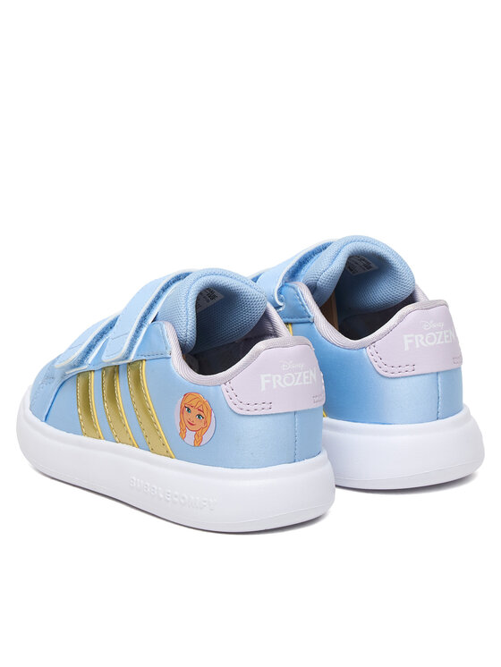 adidas adidas Sneakersy Disney Frozen Grand Court 3.0 JQ4355 Svetlo modrá