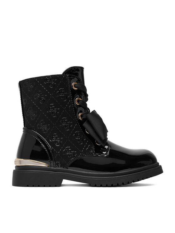 Guess Guess Šnurovacia obuv CEO-CS6755-02 Čierna