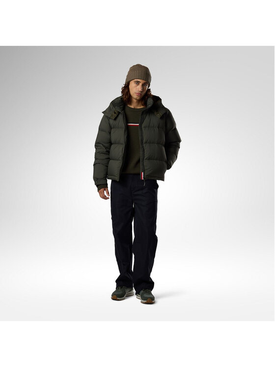 Rossignol Rossignol Kurtka puchowa M Abel Down Hoodie Jacket Zielony Regular Fit