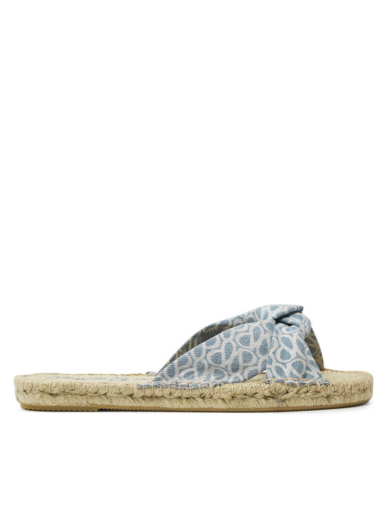 Pepe Jeans Espadrilky Siva Thelma PLS90673 Modrá