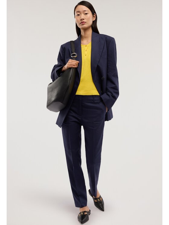 Trussardi Trussardi Pantaloni di tessuto P231A102346N034 Blu Regular Fit