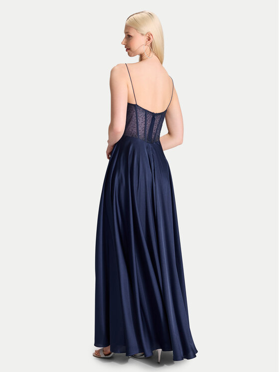 Hey Kyla Hey Kyla Abendkleid 5AI061HK Dunkelblau Regular Fit