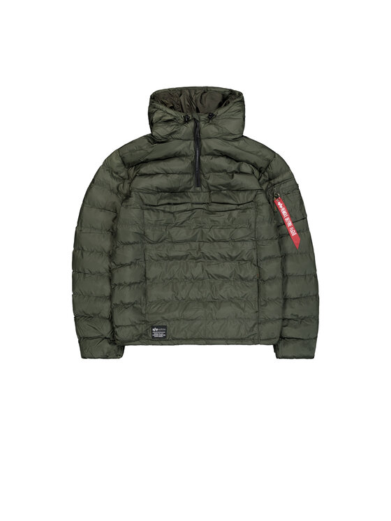 Alpha Industries Alpha Industries Kurtka anorak Puffer Anorak Zielony Regular Fit