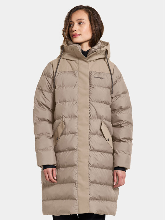 Didriksons Parka Fay Wns Parka 504524 Bež Regular Fit