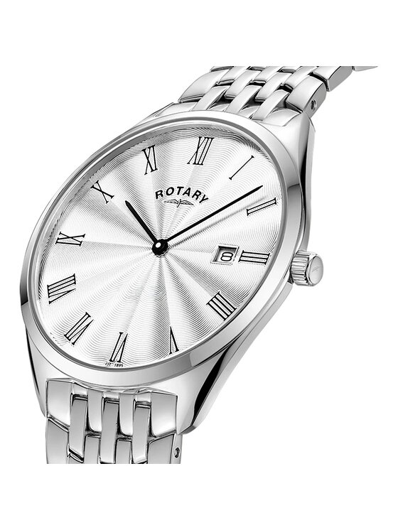 Rotary Rotary Hodinky GB08010/01 Strieborná
