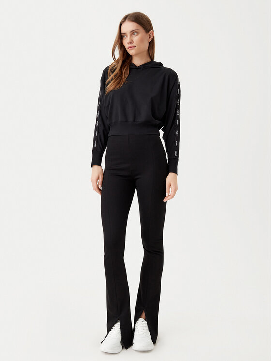 HUGO HUGO Bluză 50531703 Negru Regular Fit