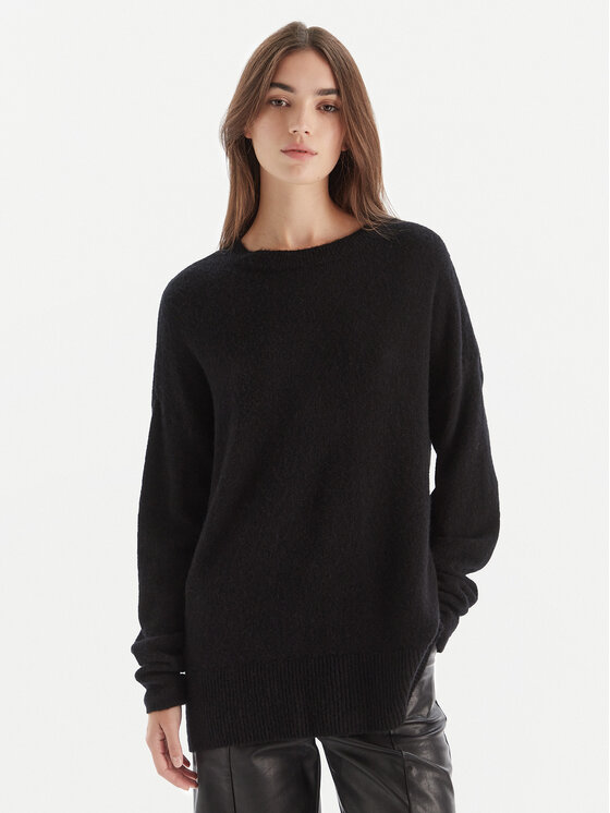 Patrizia Pepe Patrizia Pepe Svetr 2K0326 K293 Černá Regular Fit
