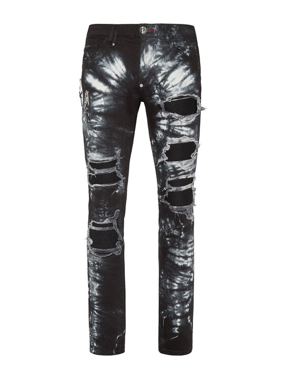 PHILIPP PLEIN PHILIPP PLEIN Jeansy 9215 Černá Skinny Fit