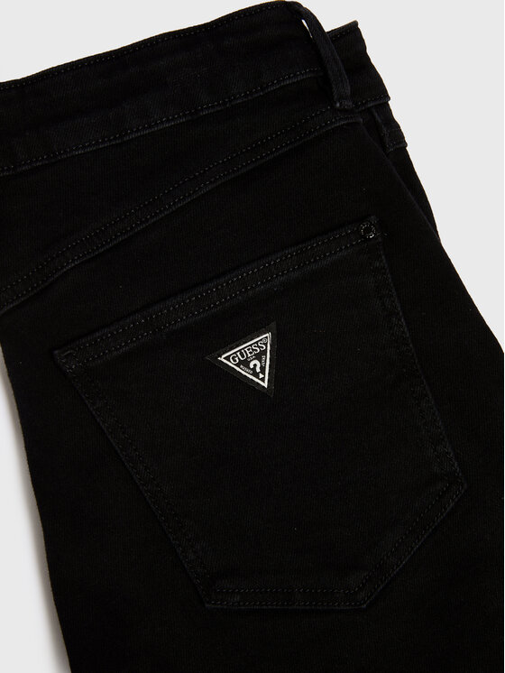 Guess Guess Jeansy 1981 W2YA46 D4PZ1 Czarny Skinny Fit