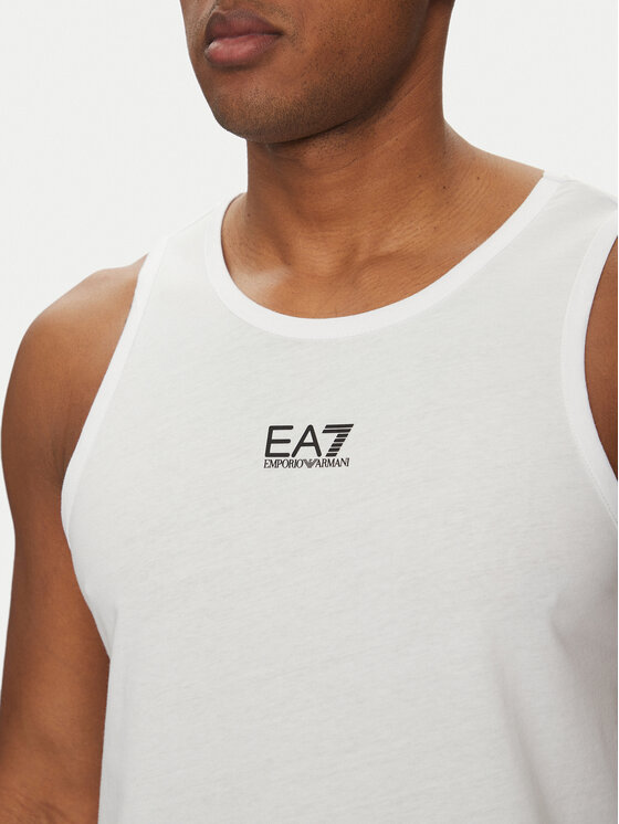 EA7 Emporio Armani EA7 Emporio Armani Tank top 7M000295 AF10375 U0002 Bílá Regular Fit