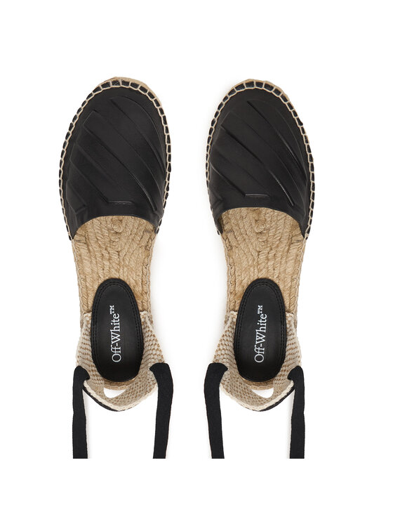 Off-White Off-White Espadrilles OWIB015S23LEA0011010 Melns