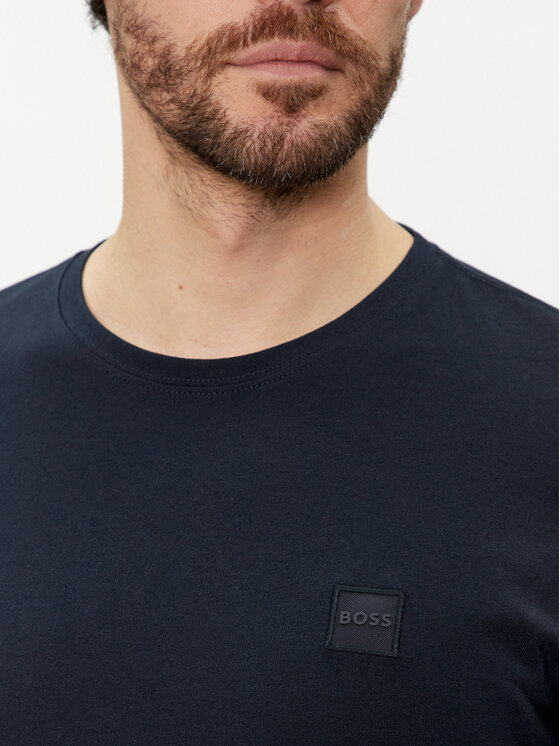 BOSS Boss Longsleeve Tacls 50512111 Granatowy Regular Fit