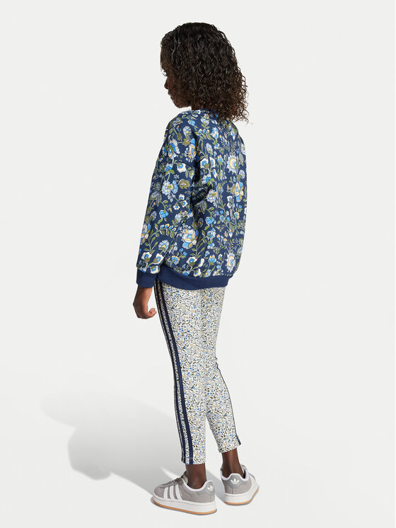 adidas adidas Set majica dugih rukava i leggins Liberty London JV7804 Crvena Loose Fit