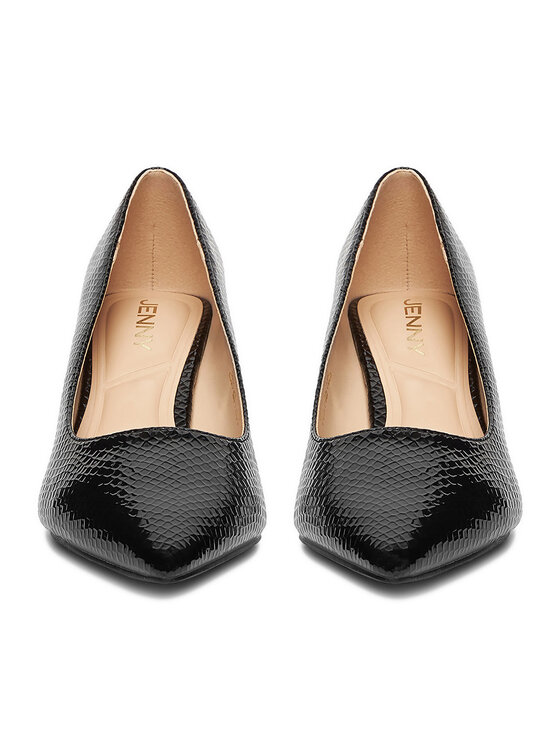 JENNY JENNY Pantofi cu toc subțire CEO-CD24-212-1 Negru