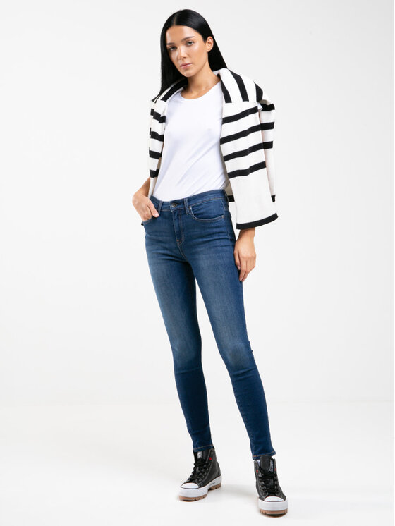BIG STAR BIG STAR Jeansy ariana_399 Niebieski Skinny Fit