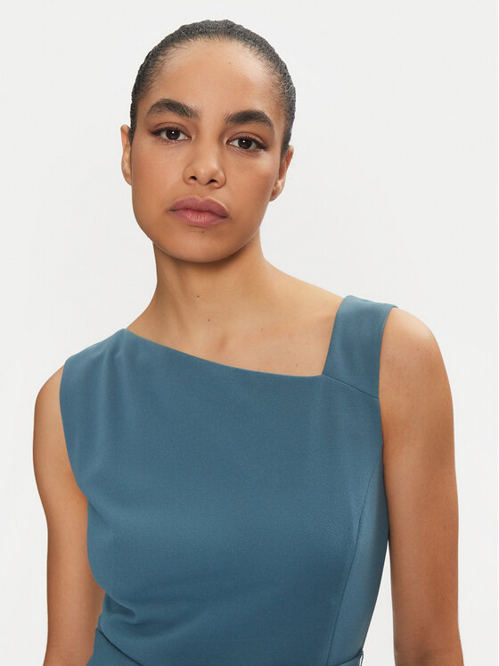 Calvin Klein Calvin Klein Sukienka codzienna K20K207895 Zielony Regular Fit
