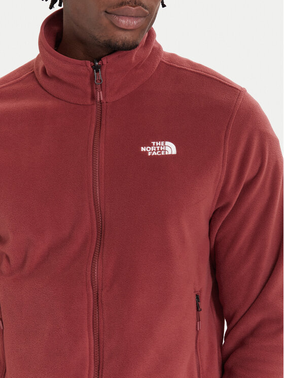 The North Face The North Face Fliso džemperis Glacier NF0A8D0R Raudona Regular Fit