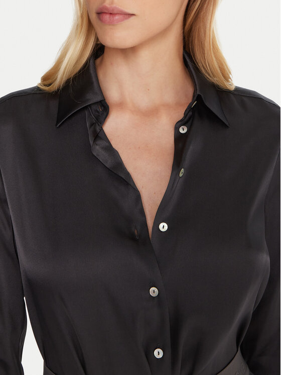 Marella Marella Camicia Bunny 2523116015 Grigio Regular Fit