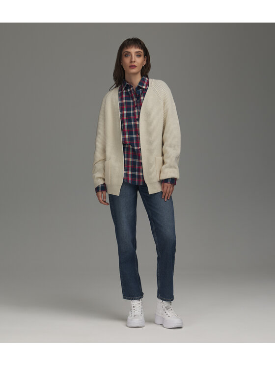 Lee Cooper Lee Cooper Koszula RENATA Czerwony Oversize