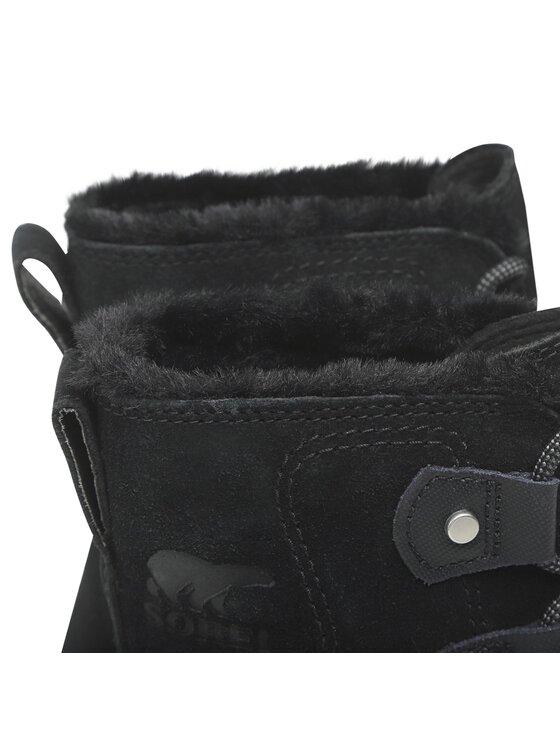 Sorel Sorel Čizme za snijeg Explorel II Joan Faux Fur Wp NC4462-010 Crna