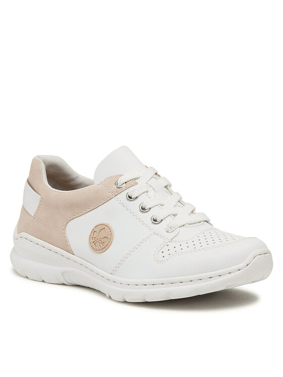 Rieker Rieker Sneakersy L3214-80 Bílá
