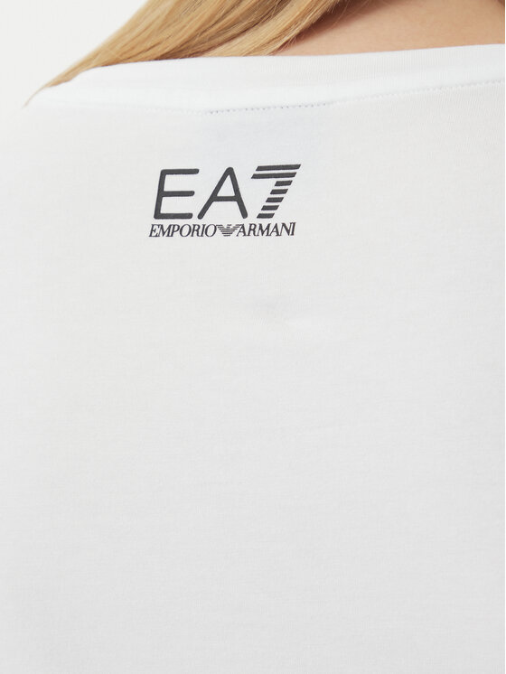 EA7 Emporio Armani EA7 Emporio Armani Футболка 7W001445 AF10373 U0002 Білий Regular Fit