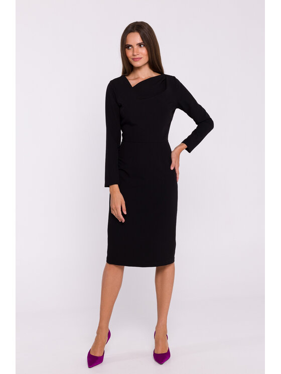 Stylove Stylove Večerní šaty S376 Černá Ladies Fit