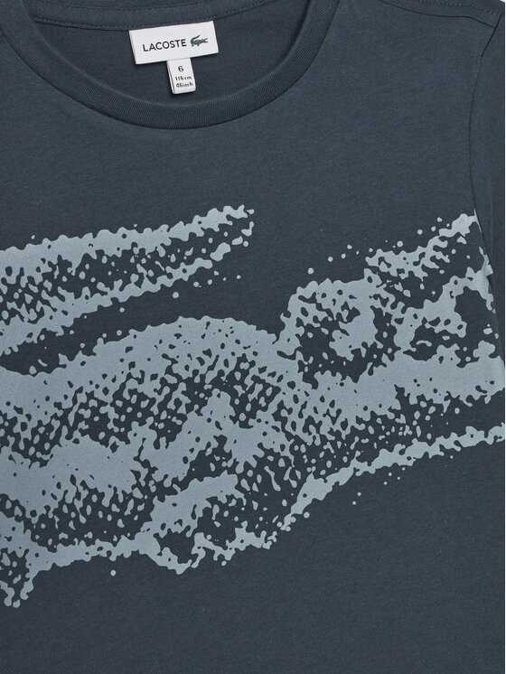 Lacoste Lacoste T-shirt TJ8460 Tamnoplava Regular Fit