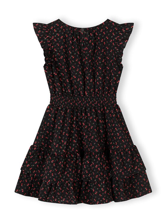 minoti minoti Sukienka codzienna 30DRESS167 Czarny Regular Fit