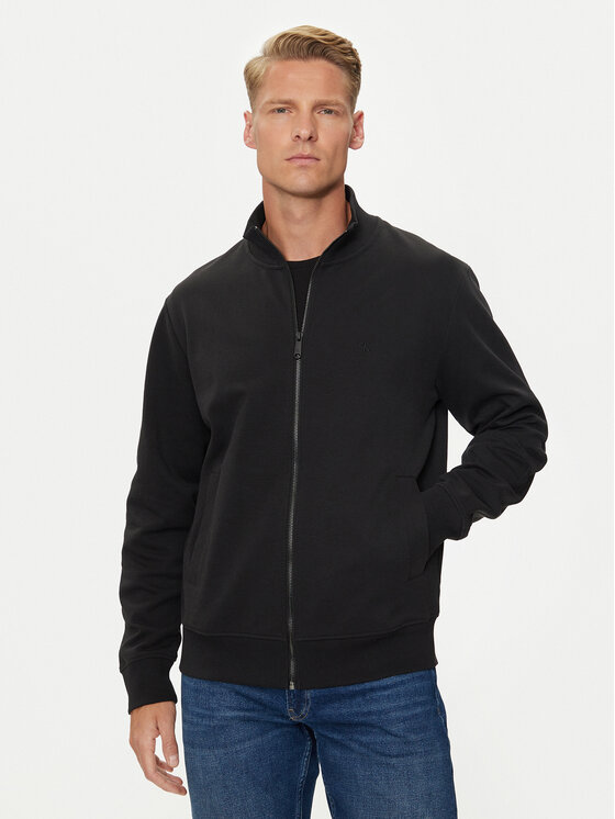 Calvin Klein Jeans Calvin Klein Jeans Μπλούζα Textured J30J326620 Μαύρο Regular Fit