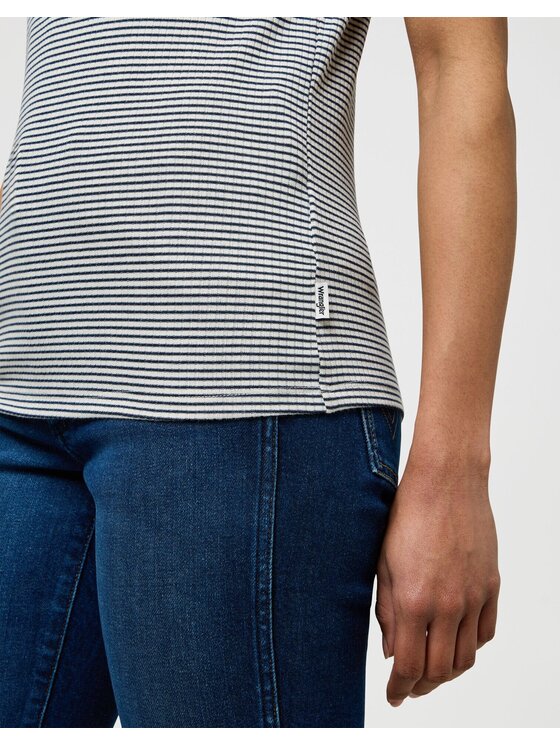 Wrangler Wrangler T-Shirt 112370742 Niebieski Regular Fit