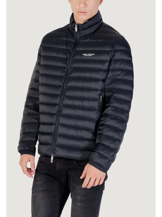 Armani Exchange Armani Exchange Kurtka puchowa DOWN JACKET Niebieski Egg Fit