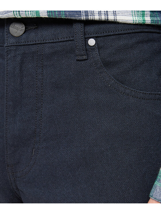 Wrangler Wrangler Spodnie materiałowe 112358043 Granatowy Regular Fit