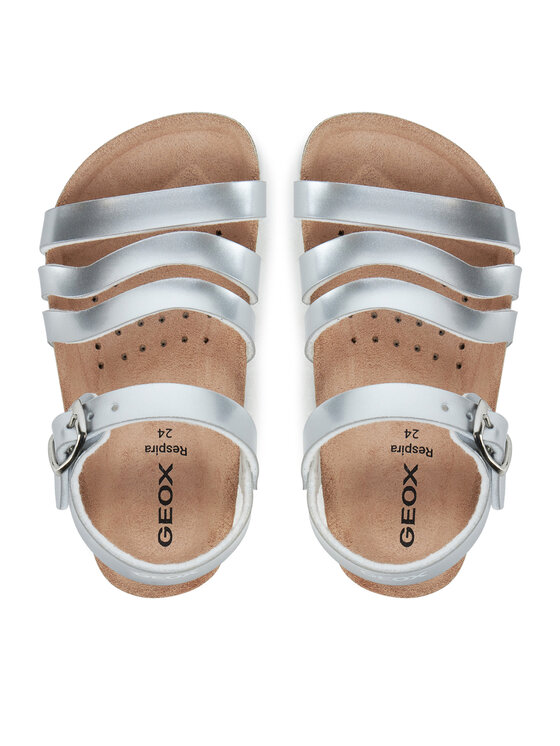 Geox Geox Sandalen J Adriel J558MF 000KN C1007 M Silberfarben