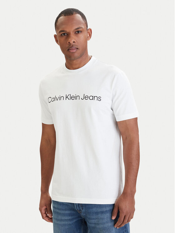 Calvin Klein Jeans Calvin Klein Jeans T-Shirt LV04RAB810 Λευκό Regular Fit