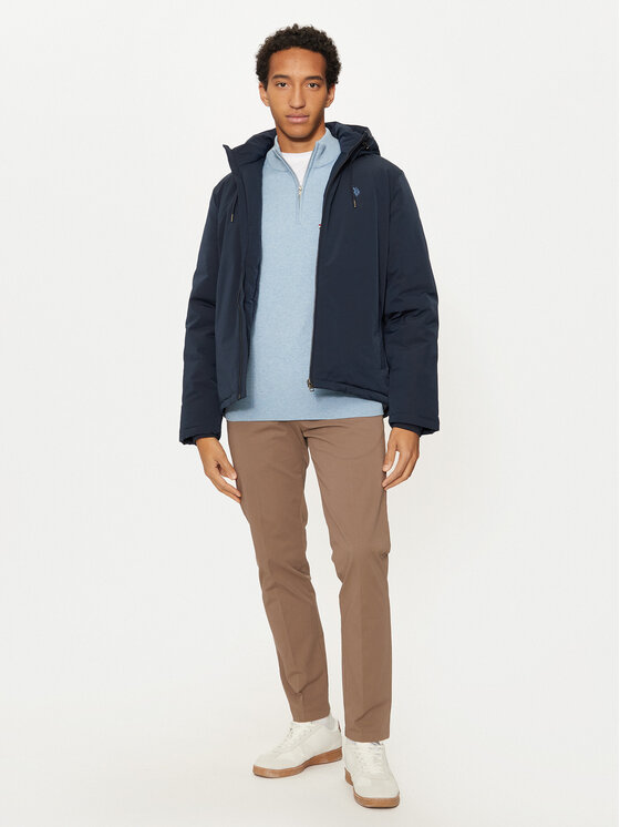 U.S. Polo Assn. U.S. Polo Assn. Kurtka zimowa MUP3772 Granatowy Regular Fit