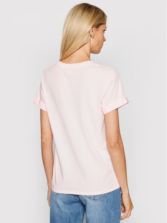 T-shirt 1981 W0GI69 R8G01 Rosa Regular Fit
