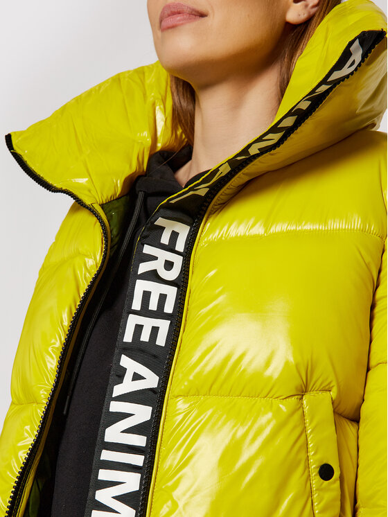 Giubbotto piumino D39370W LUCK13 Giallo Regular