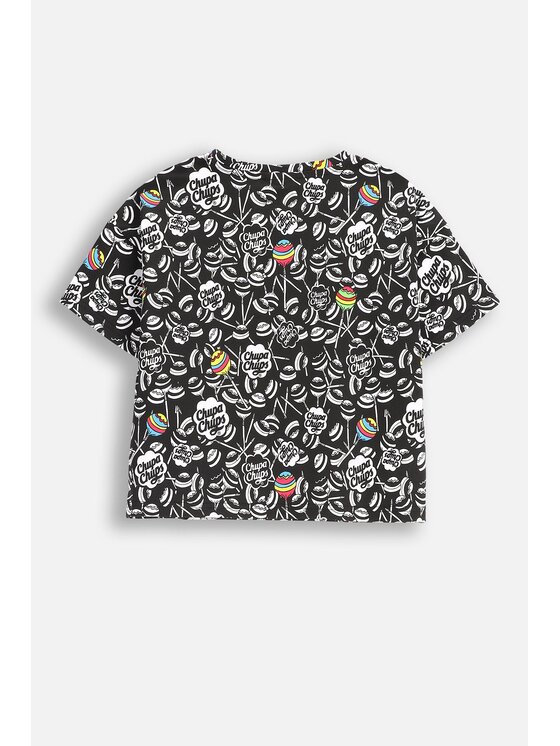 Coccodrillo Coccodrillo T-Shirt WC5143211LGD-021 Czarny Regular Fit