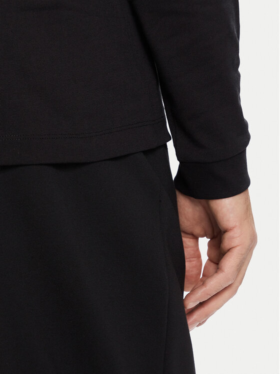 HUGO HUGO Dolčevita Daporollo 50547372 Crna Regular Fit