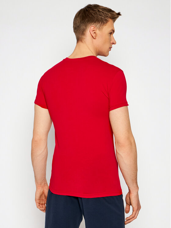 T-shirt 111035 1P729 06574 Rosso Slim Fit