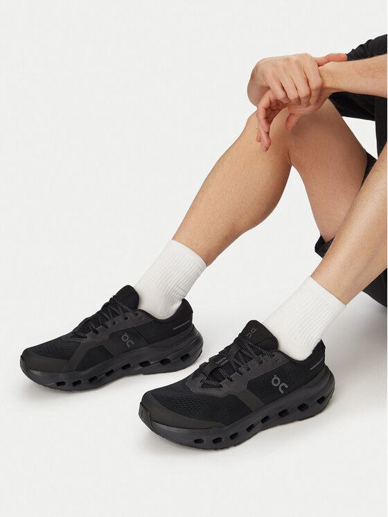 On Pantofi pentru alergare Cloudrunner 3 Wide 3MG10091043 Negru