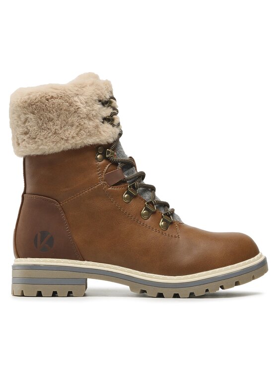 Kimberfeel Kimberfeel Schnürstiefeletten Pixie Braun