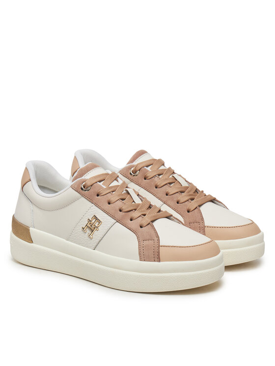 Tommy Hilfiger Tommy Hilfiger Sneakersy FW0FW08460 Biela