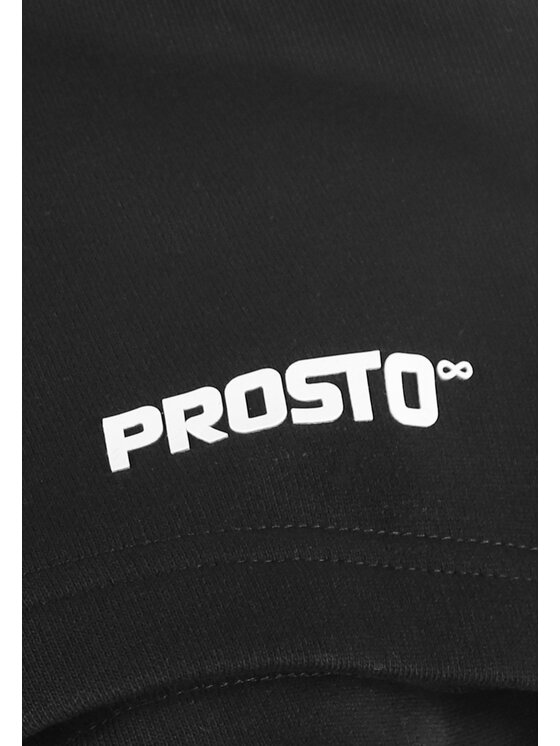 PROSTO. PROSTO. Szorty sportowe Infinity Czarny Regular Fit